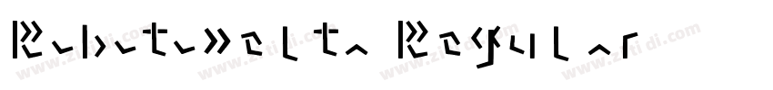 RobotoDelta Regular字体转换